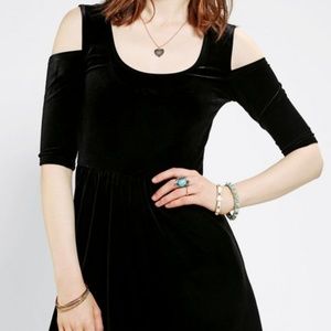 Evil Twin Velvet Cutout Dress UO